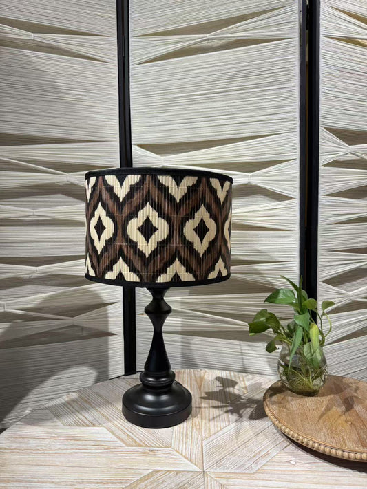 lamp shade bamboo, rustic style, groovy unique,Floor Lamps, Table Lamps, Chandelier Lamp, bucket shaped translucent lampshade, Lamp Replacement Accessories E27, 30x20cm