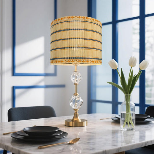 bamboo lamp shade, modern lamp, groovy unique,Simple and elegant, Floor Lamps, Table Lamps, Chandelier Lamp, Lamp Replacement Accessories E27, 30x23cm