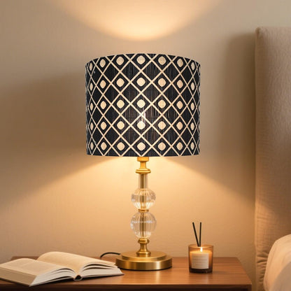 lamp shade,bamboo, groovy unique, modern lamp, Floor Lamps, Table Lamps, Chandelier Lamp, Black, Lamp Replacement Accessories E27, 30x23cm
