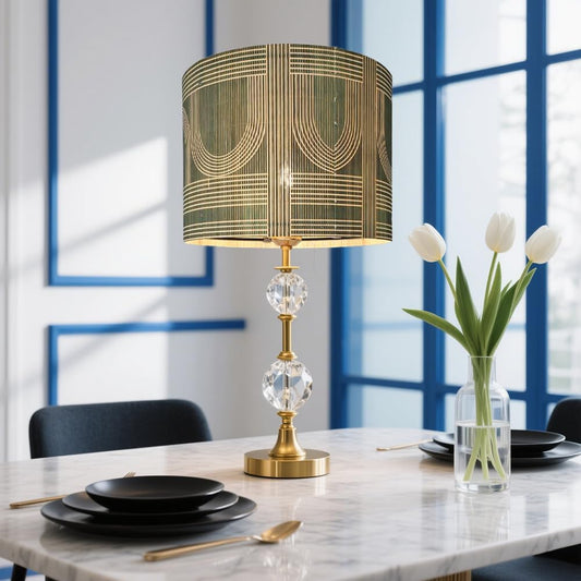 lamp shade bamboo,rustic style, groovy unique,Floor Lamps, Table Lamps, Chandelier Lamp, green, Lamp Replacement Accessories E27, 30x23cm