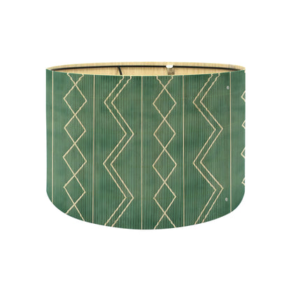 lamp shade bamboo,rustic style, groovy unique,Floor Lamps, Table Lamps, Chandelier Lamp, green, Lamp Replacement Accessories E27, 30x23cm
