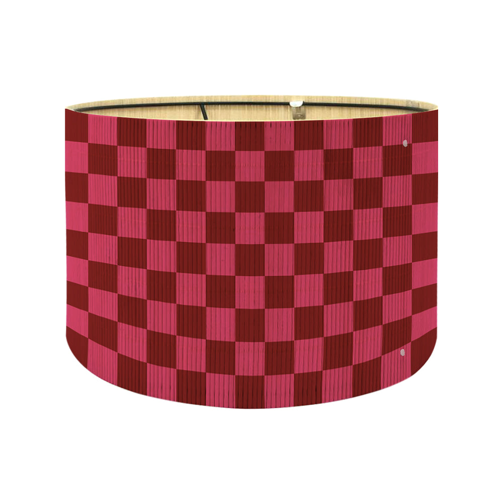 bamboo lamp shade, modern lamp, groovy unique, Floor Lamps, Table Lamps, Chandelier Lamp, Grid design, Lamp Replacement Accessories E27, 30x23cm