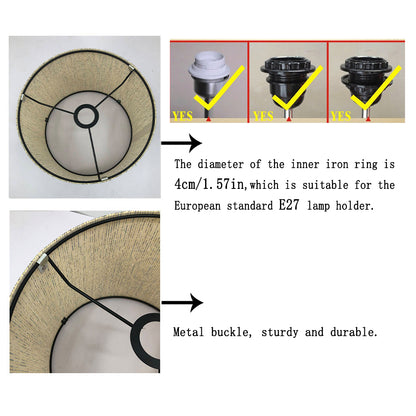 bamboo lamp shade, modern lamp, groovy unique,Floor Lamps, Table Lamps, Chandelier Lamp, stripe design, Lamp Replacement Accessories E27, 30x23cm