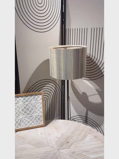 bamboo lamp shade, modern lamp, groovy unique,Simple and elegant, Floor Lamps, Table Lamps, Chandelier Lamp, Lamp Replacement Accessories E27, 30x23cm