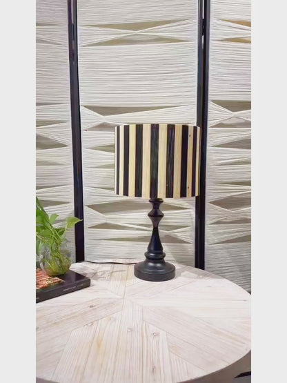 bamboo lamp shade, modern lamp, groovy unique,Floor Lamps, Table Lamps, Chandelier Lamp, stripe design, Lamp Replacement Accessories E27, 30x23cm
