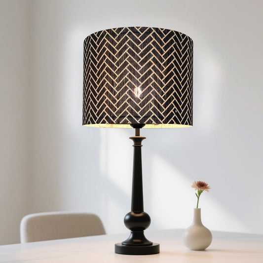 bamboo lamp shade, modern lamp, Floor Lamps, Table Lamps, Chandelier Lamp, black design, Lamp Replacement Accessories E27, 30x23cm